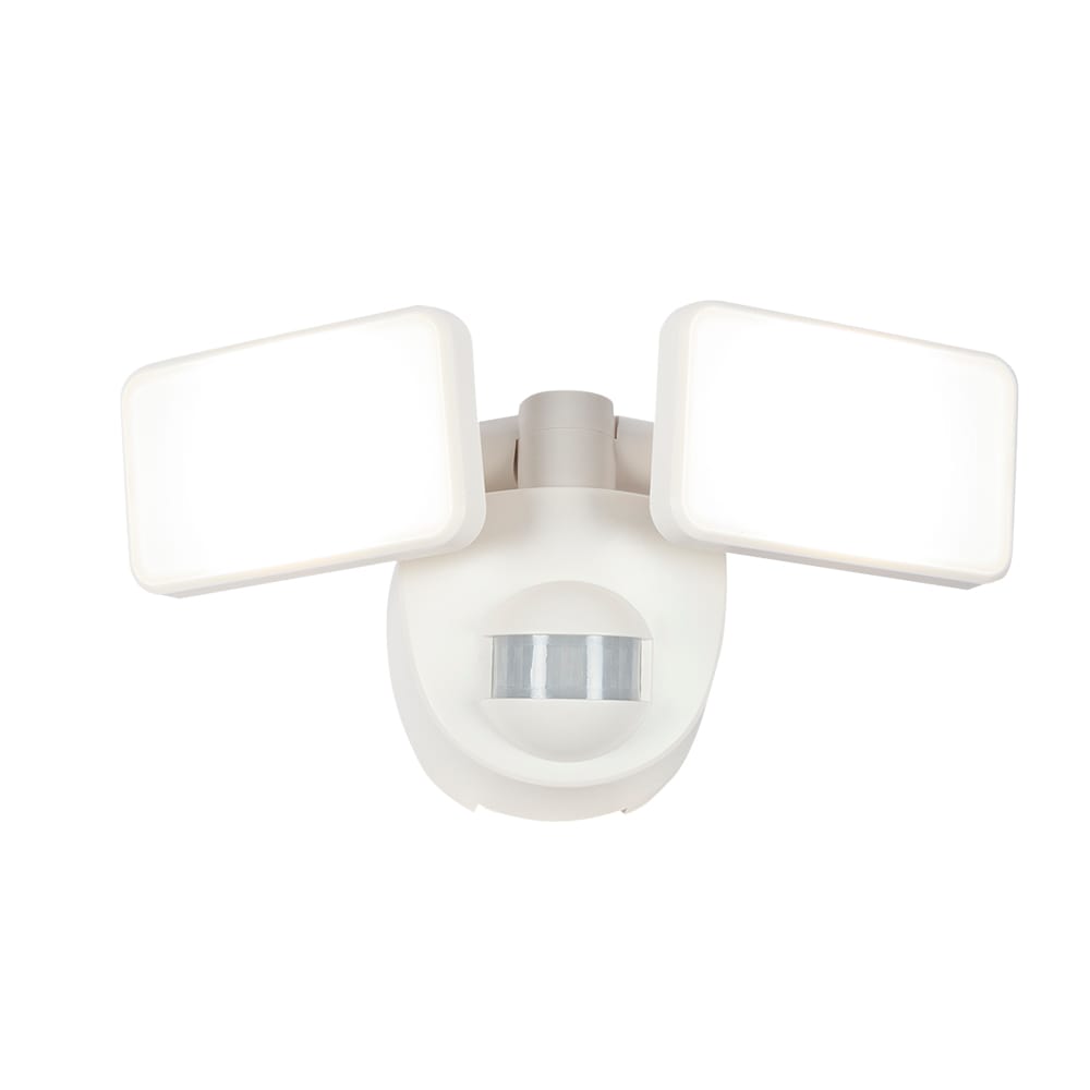 Projecteur DEL à piles avec détecteur de mouvement blanc