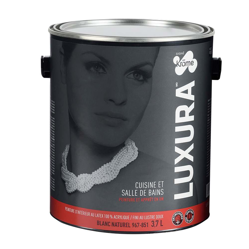 Luxura Kitchen Bathroom Interior Latex Paint White & Colours 3.7 L
