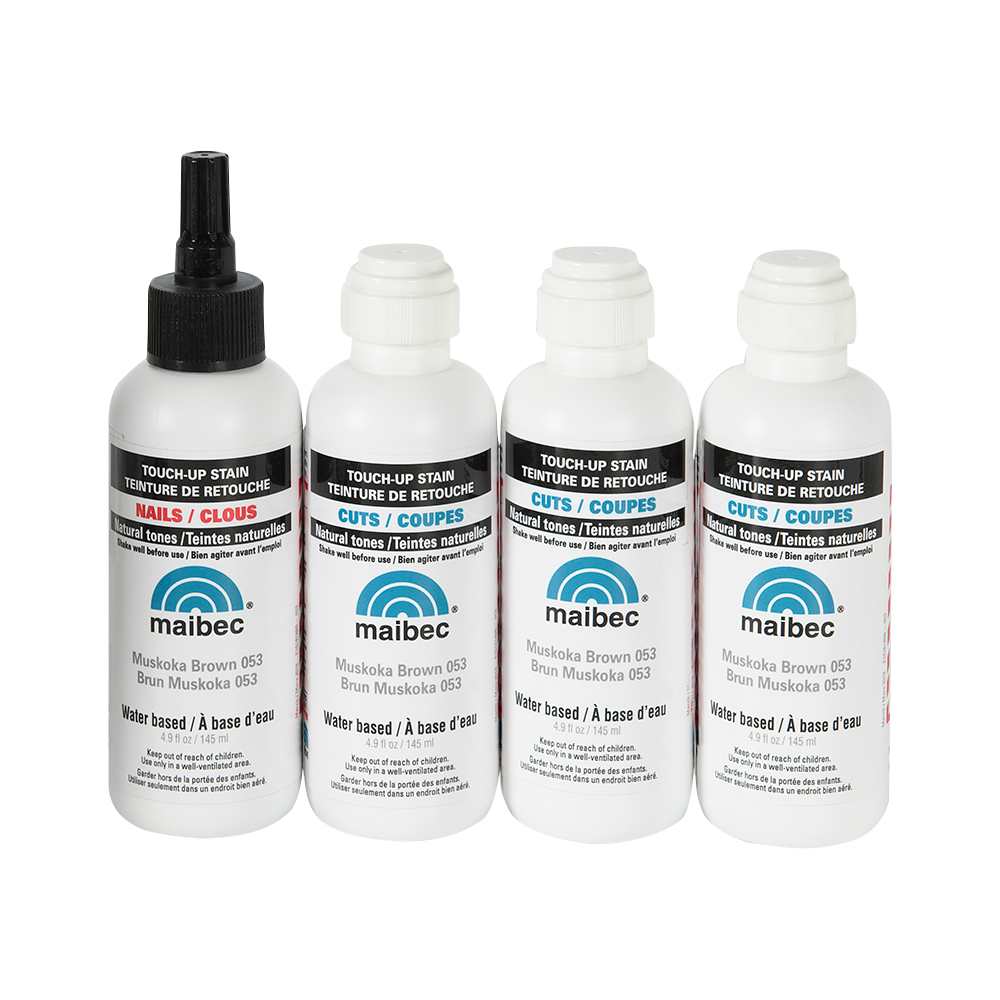 Teinture de retouche pour revêtement extérieur brun muskoka 580 ml