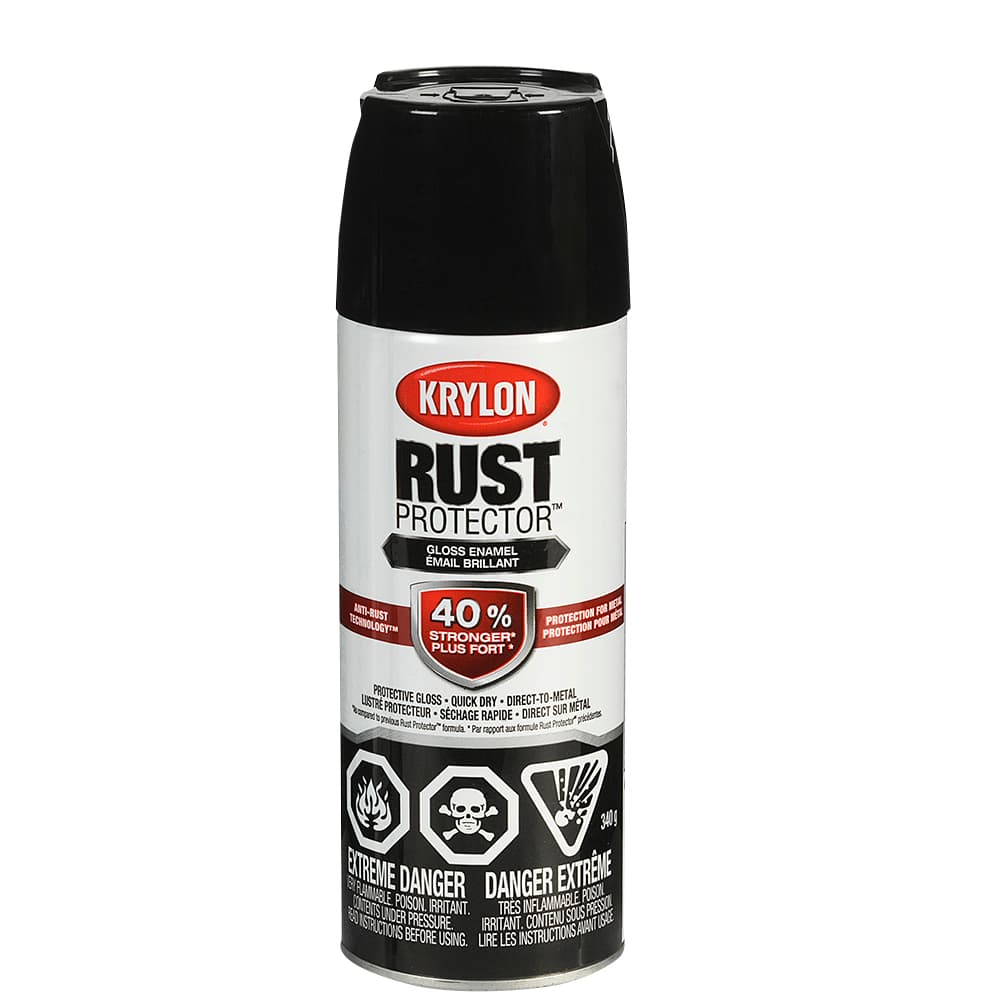 Peinture antirouille Rust Protector noir lustré 340 g