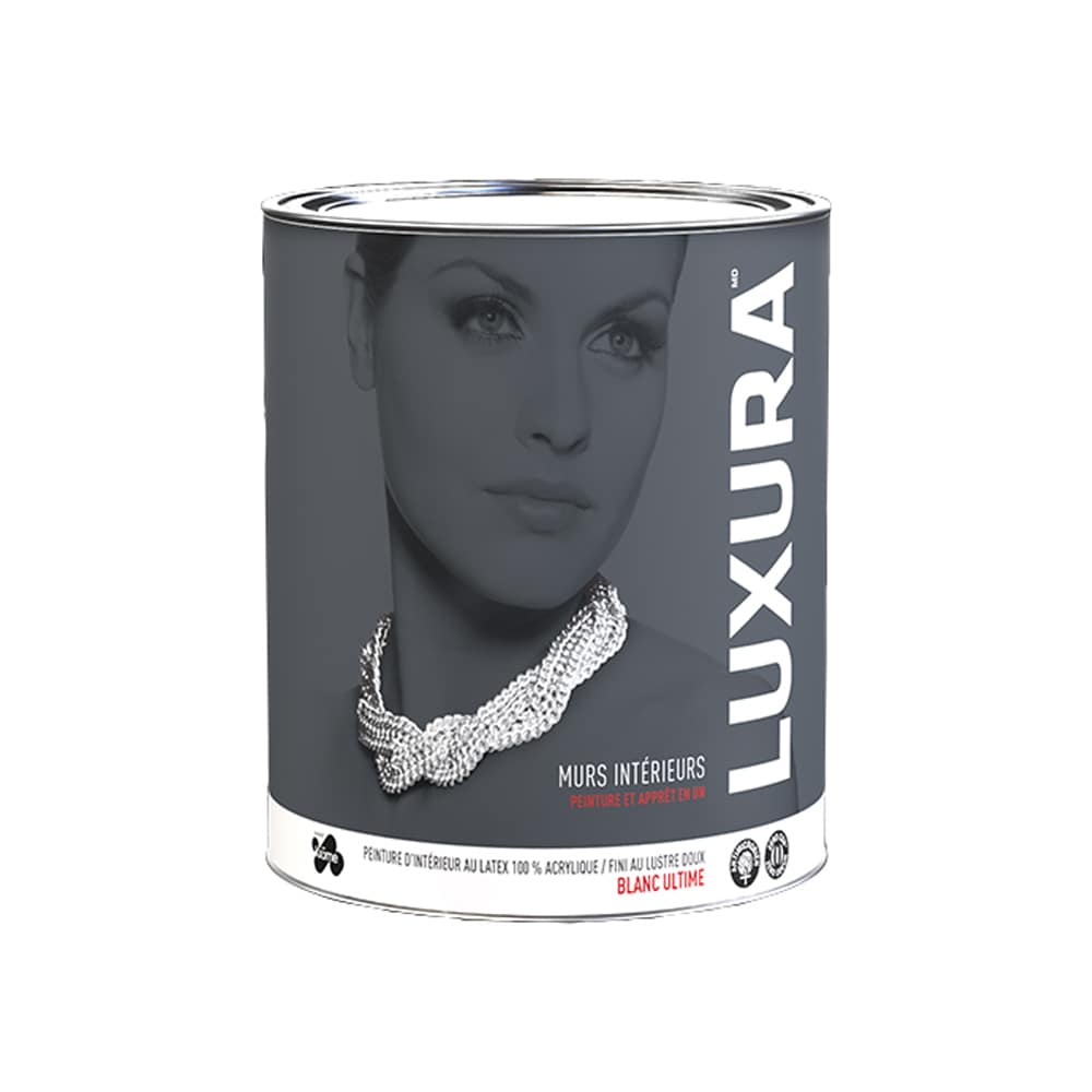 Luxura Wall Interior Latex Paint Ultimate White 927 ml