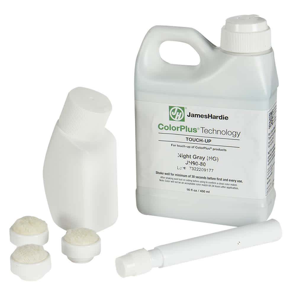 Ensemble de retouche pour revêtement extérieur JH gris nocturne 450 ml