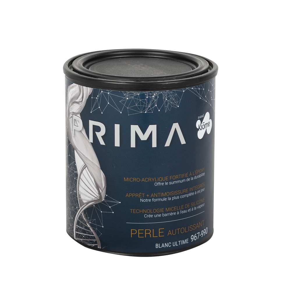 Prima Pearl Interior Latex Paint Ultimate White 945 ml