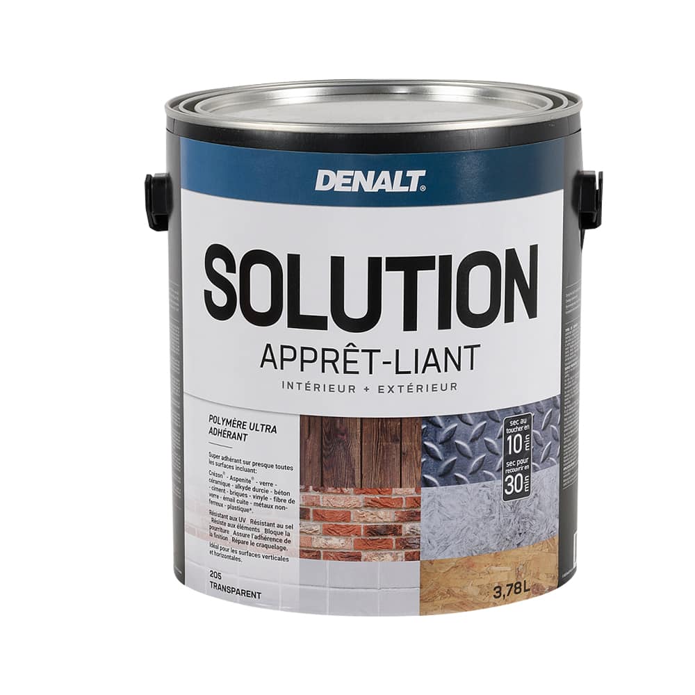 Solution Polymer Bonding Primer Interior and Exterior Clear 3.78 L