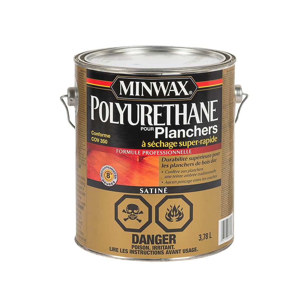 Polyurethane Satin Varnish for Floors 3.78 L