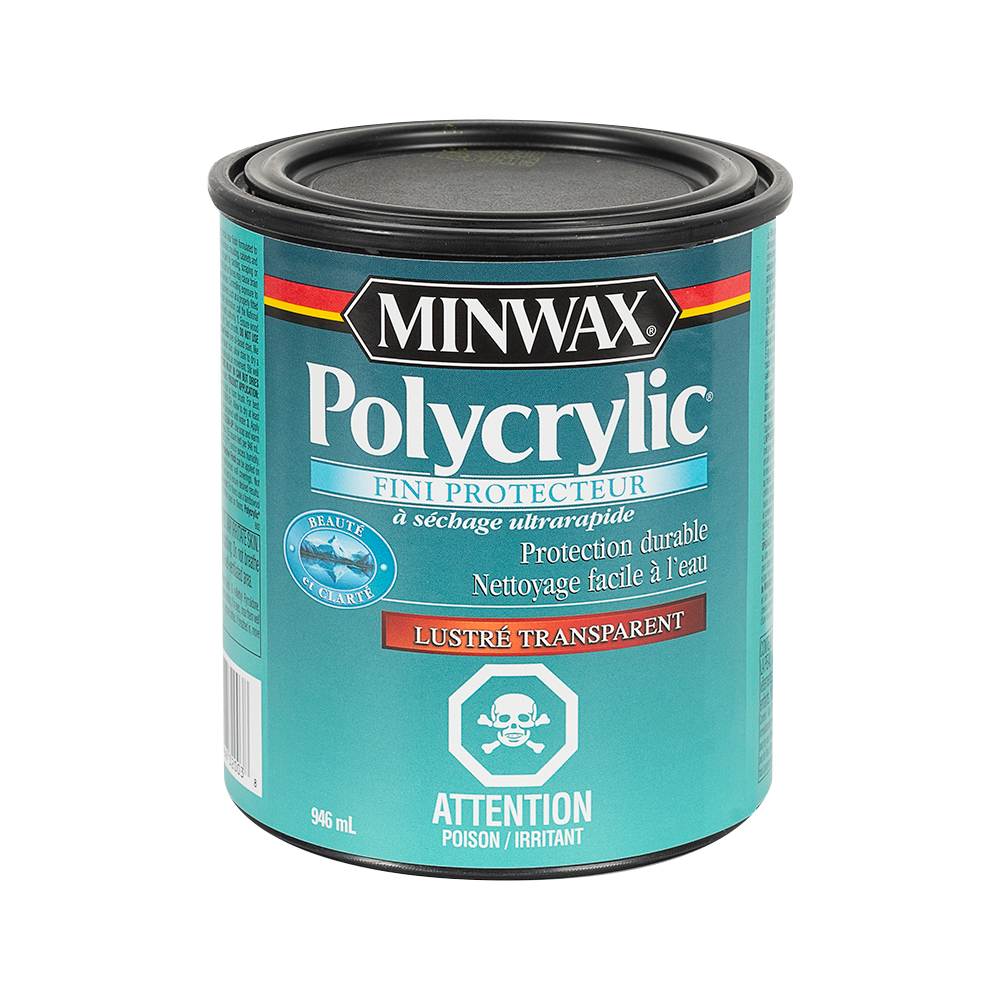 Vernis Polycrylic lustré 946 ml