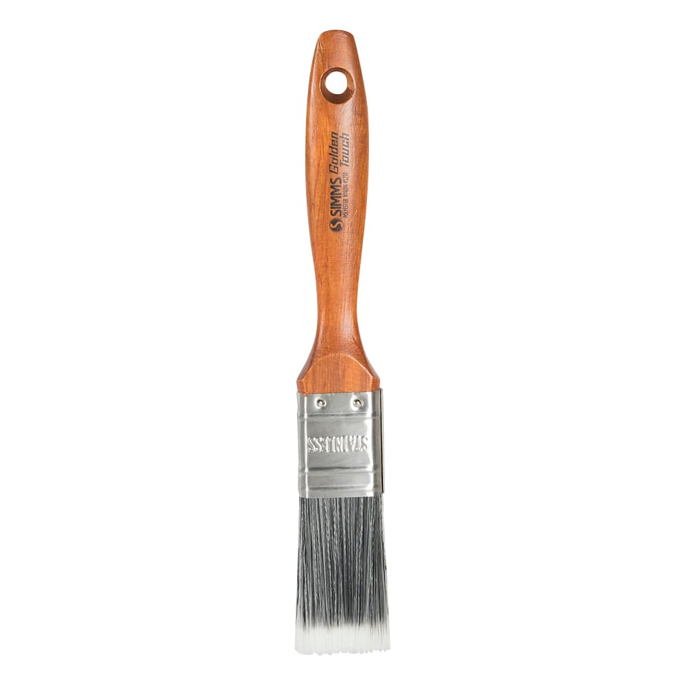 SIMMS Golden Touch Straight Brush Polyester Nylon 1 1/4 in.