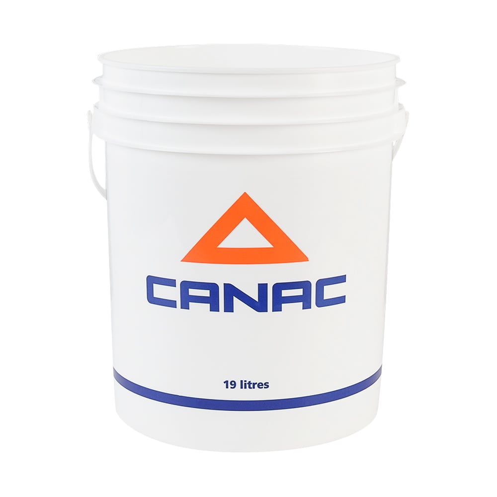 Seau en plastique Canac  ultra robuste 19 L
