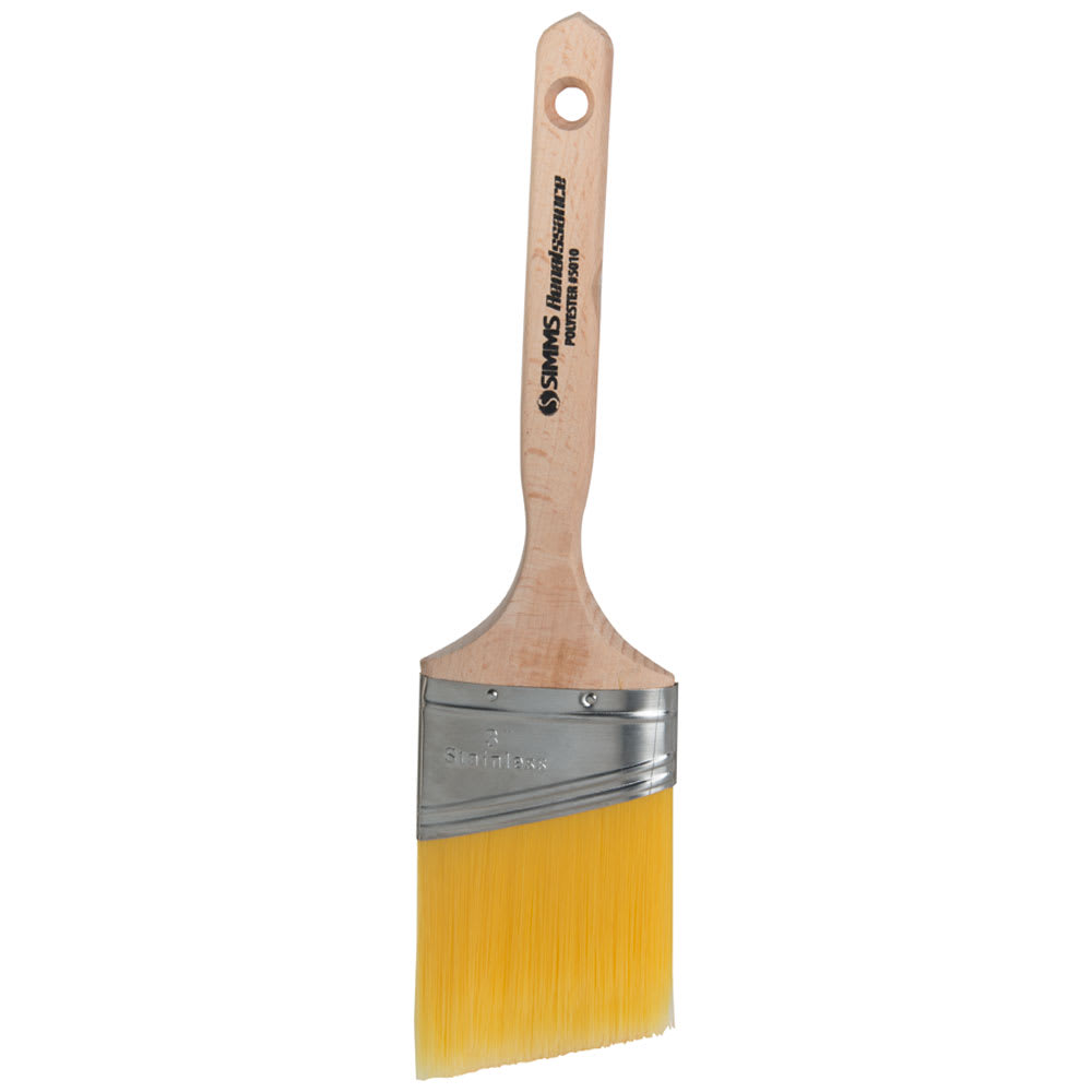 Pinceau angulaire ovale Renaissance en polyester 3 po