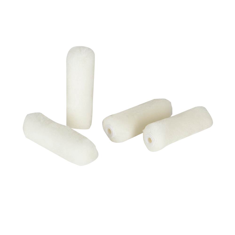 Minis rouleaux à peinturer 4 po 10 mm Pqt/4