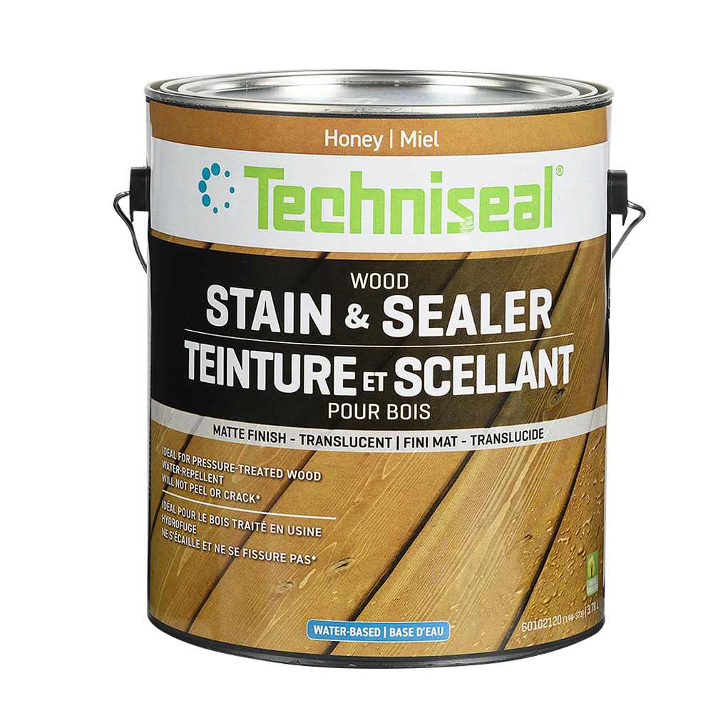 Teinture et scellant pour bois miel 3,78 L