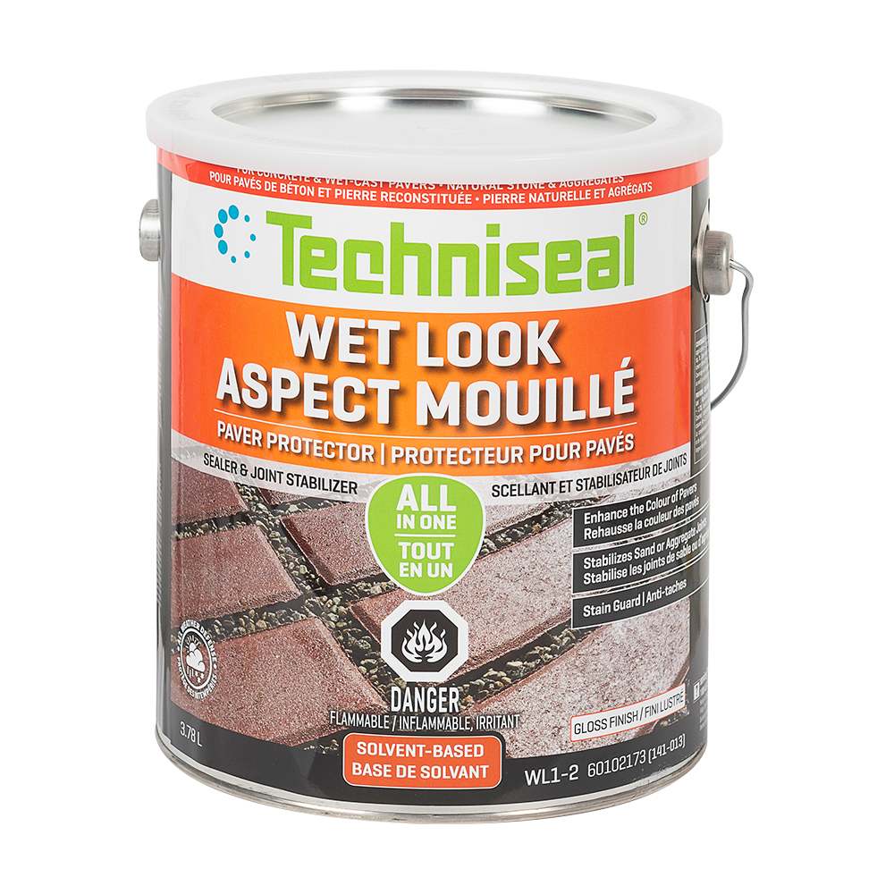 Protecteur pour pavés lustré aspect mouillé 3,78 L