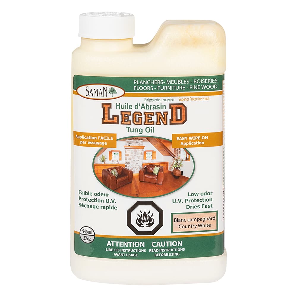 Huile d'abrasin blanc campagnard 946 ml