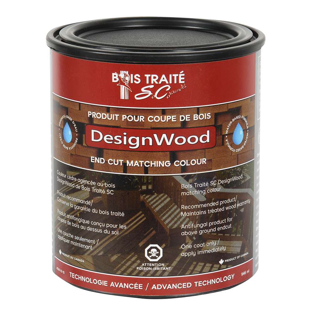 Préservatif pour coupes d'extrémités brun 946 ml