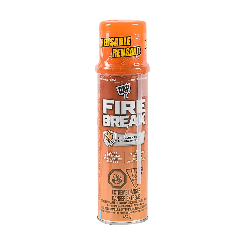 Mousse isolante Firebreak résistante aux flammes 454 g