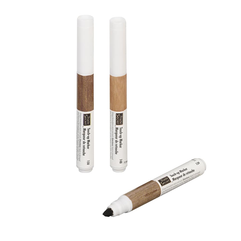 Ensemble de 3 marqueurs de retouche pour bois Secret du métier ton moyen