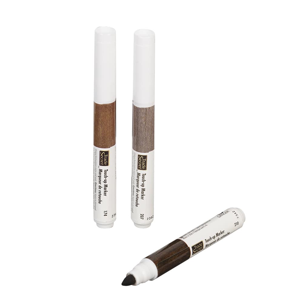 Marqueurs de retouche pour bois Secret du métier ton foncé Ens/3