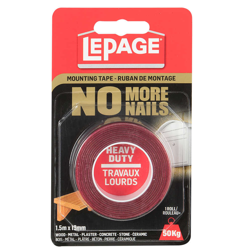 No More Nails Double-Sided Tape 19 mm x 1.5 m