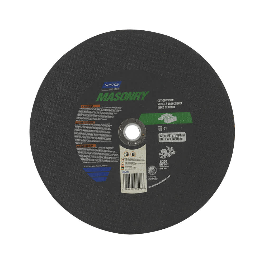 Disque de coupe pour maçonnerie 12 po