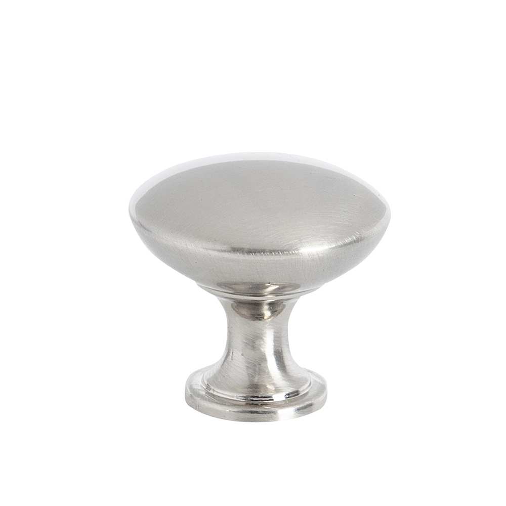 Bouton d'armoire en métal Copperfield nickel brossé 30 mm RICHELIEU