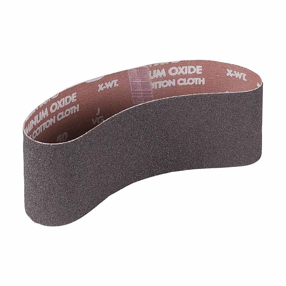 Courroie de papier sablé 3 po x 18 po grain 50