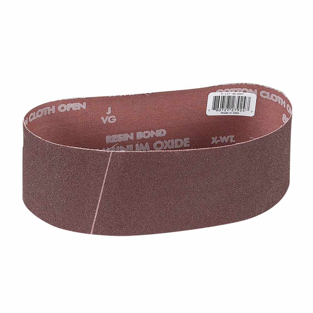 Sanding Belt 3 in. x 24 in. 80 Grit
