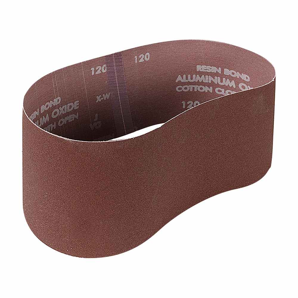 Courroie de papier sablé 4 po x 36 po grain 80