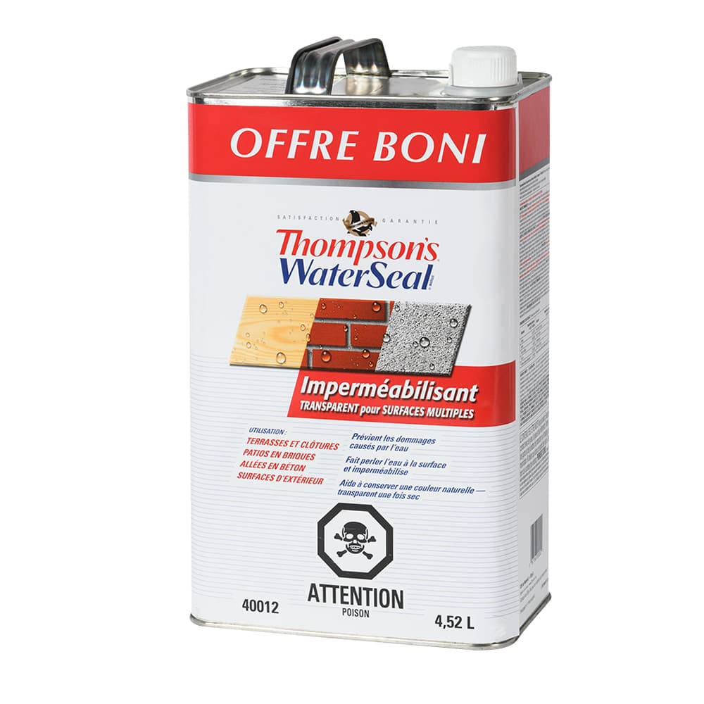 Imperméabilisant multisurface WaterSeal 4,52 L