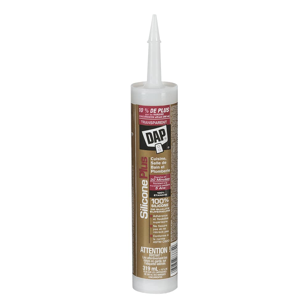 Silicone Plus Kitchen and Bath Sealant Clear