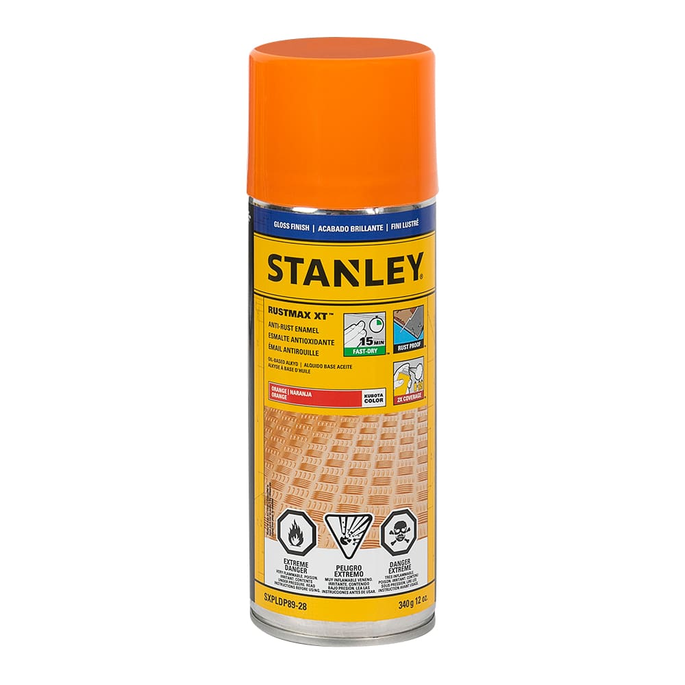 Peinture antirouille Rustmax XT orange Kubota 340 g