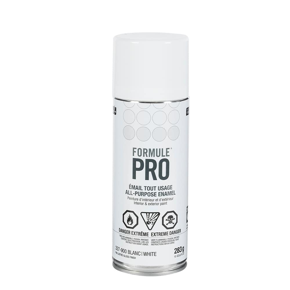 F-Pro White Gloss Spray Paint-Enamel 283 g