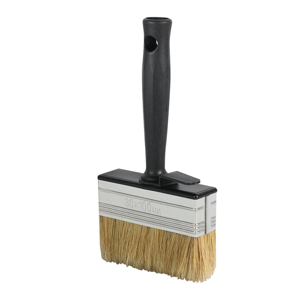 NEKTRA Natural Bristles Stain Brush 3 7/8 in. x 1 1/8 in.