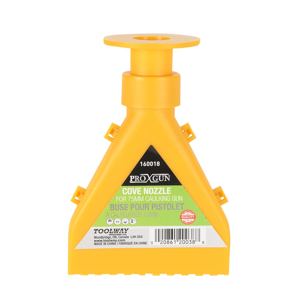 Bec applicateur pour adhésif à moulures