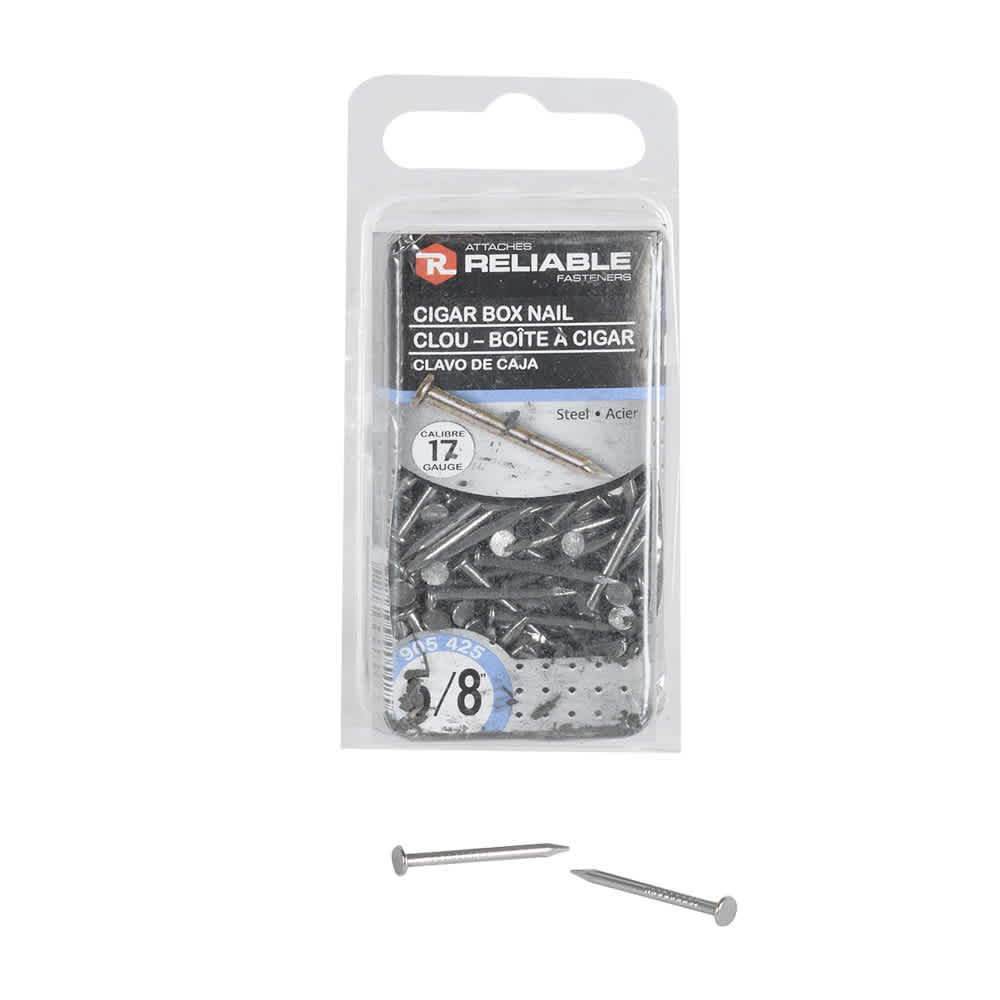 Cigar Box Nail Pkg/60