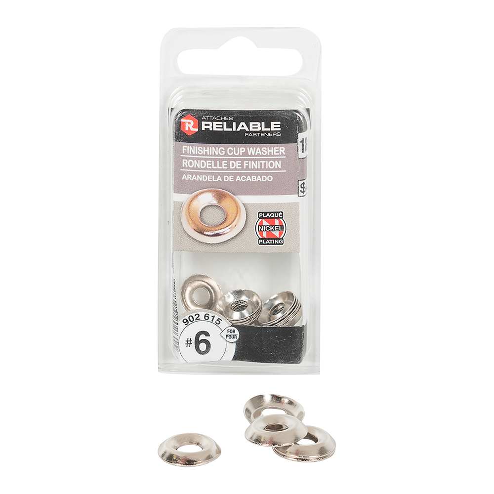 Finishing Washers n° 6 Pkg/18
