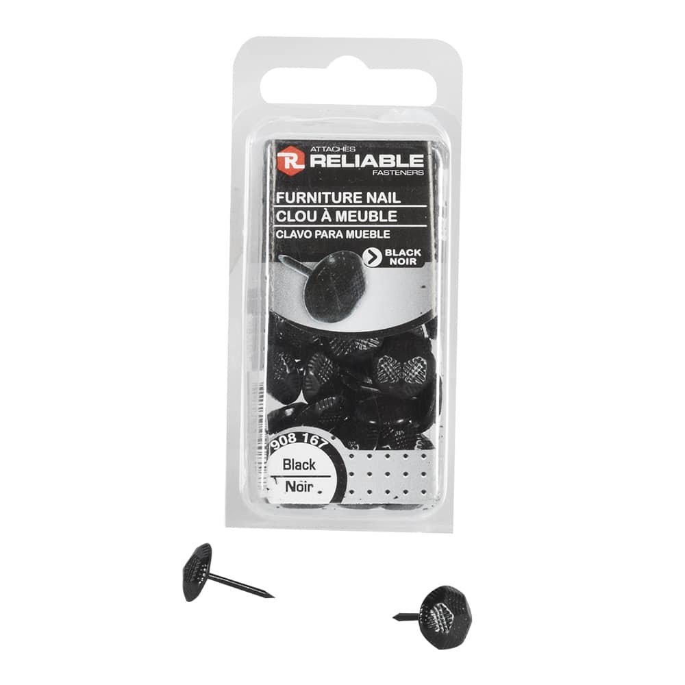 ATTACHES RELIABLE  Furniture Nails 7/16 in. x 1/2 in. Pkg/40