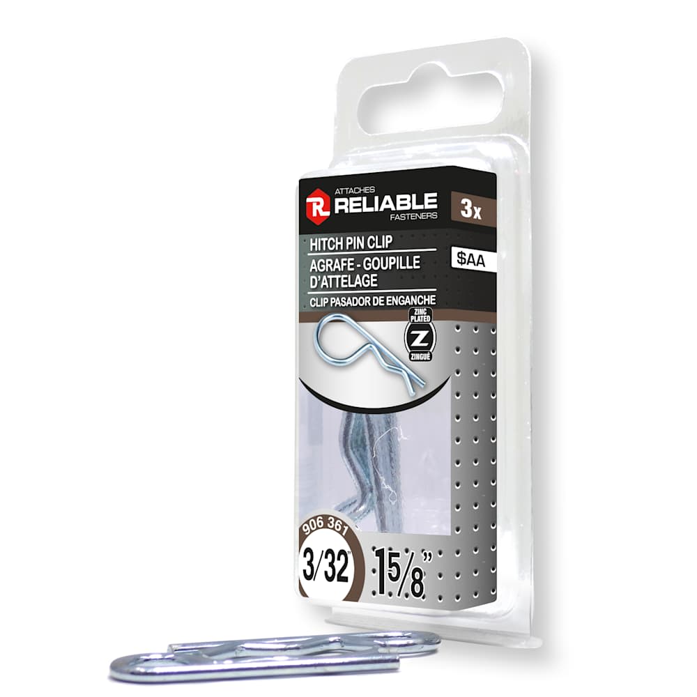 Hairpin Clip 3/32 in. x 1-5/8 in. Pkg/3