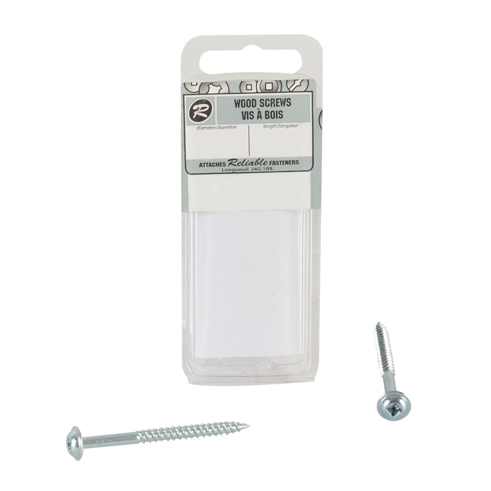 Vis à bois franc 2 po n° 8 T.R. Pqt/10