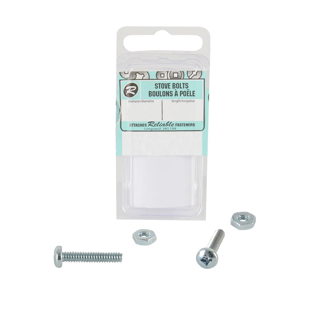Machine Bolts 8-32 x 1 1/2 in. Pkg/10