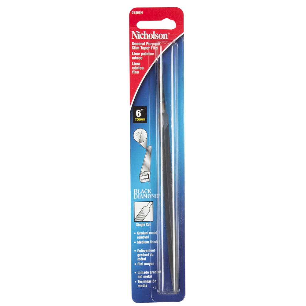 Slim Taper File - 6 in.