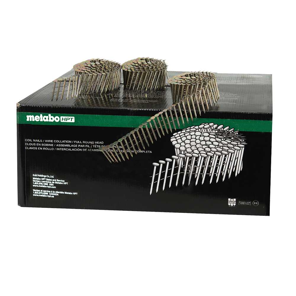 Clous à toiture 1 3/4 po en rouleau 16° Pqt/7 200