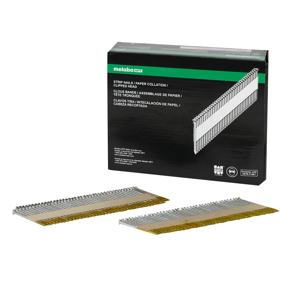 Clous à charpente annelés 2 po 30° Pqt/2 000