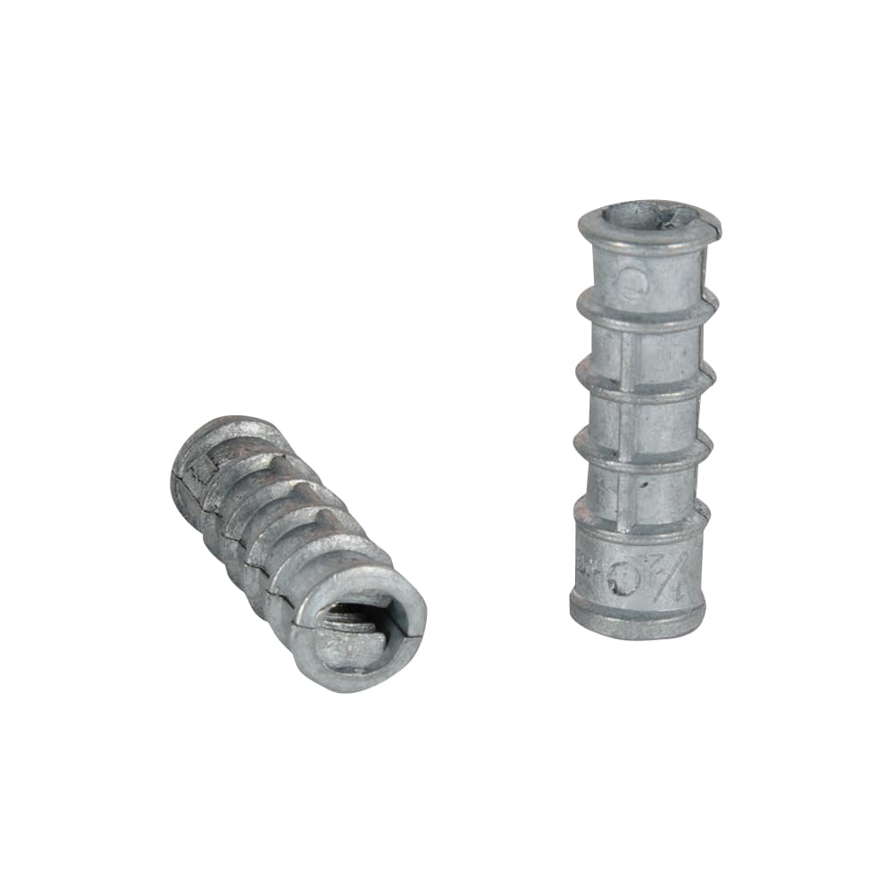 Chevilles d'ancrage pour boulon tire-fond 1/4L Pqt/15