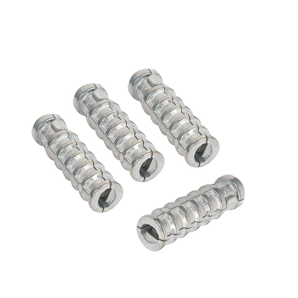 Chevilles d'ancrage pour boulon tire-fond 5/16L Pqt/4