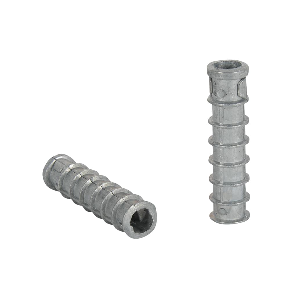 Chevilles d'ancrage pour boulon tire-fond 3/8L Pqt/12