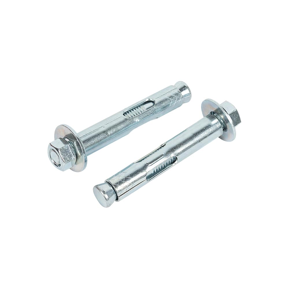 Douilles d'ancrage pour béton 1/2 po x 3 po Pqt/2