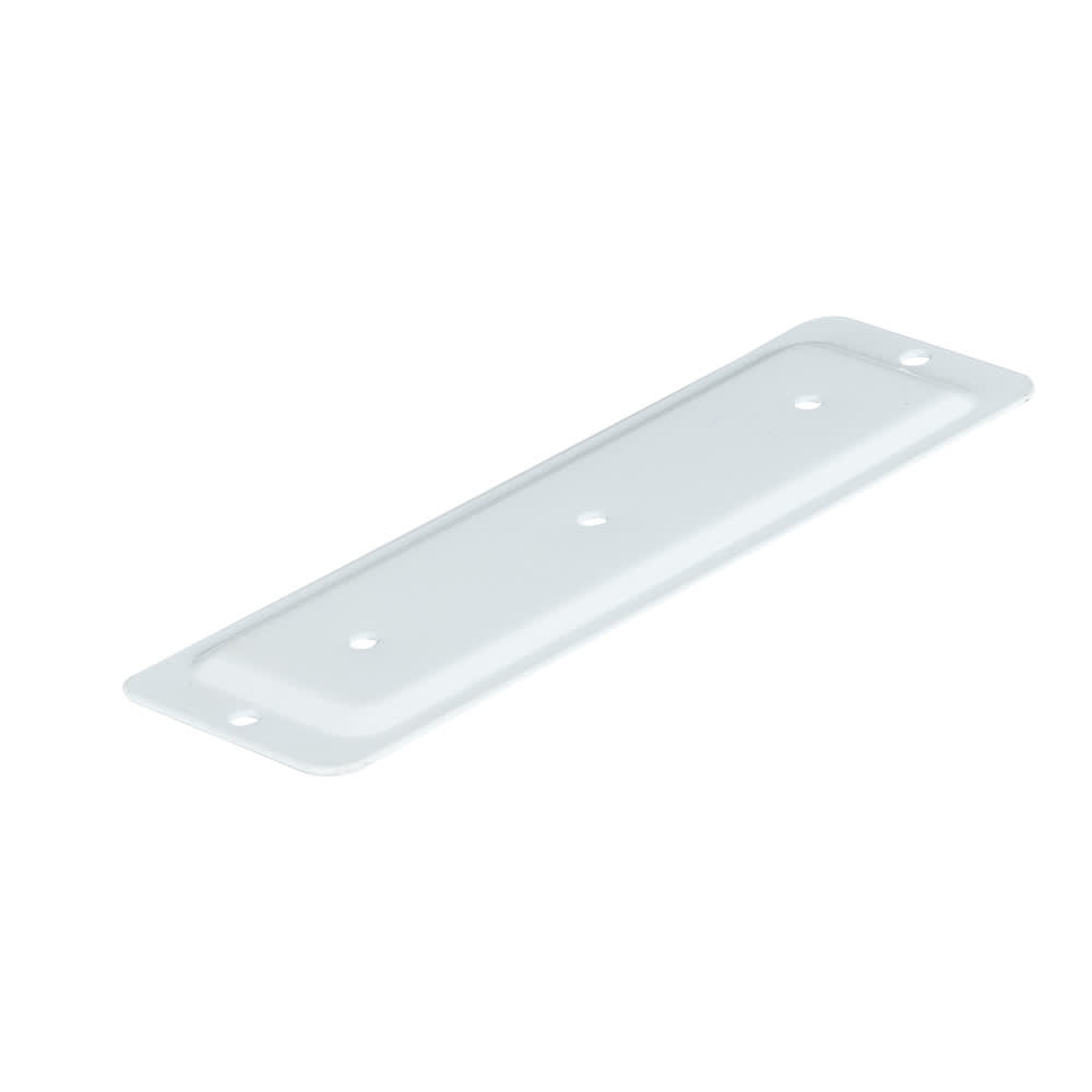 Plaque de fixation pour patio blanche 2 po x 6 po PYLEX