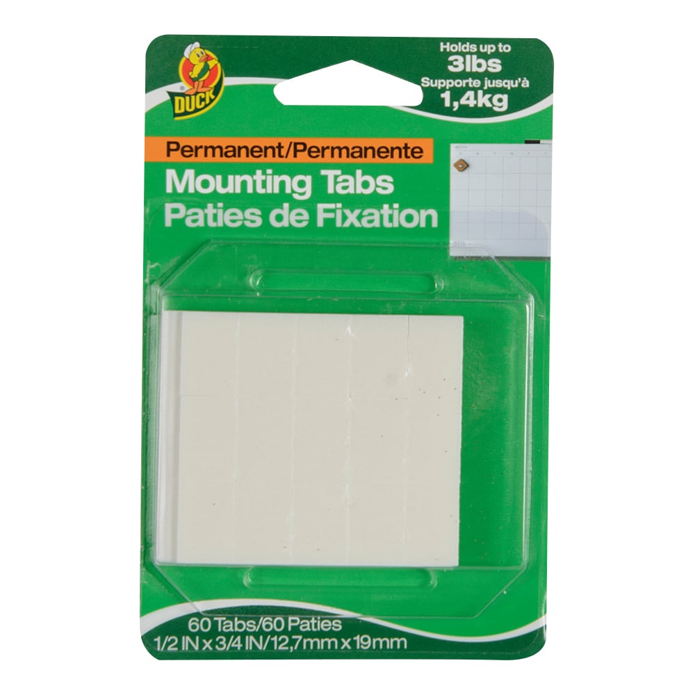 Mounting Tabs 1/2 in. X 3/4 in. Pkg/60