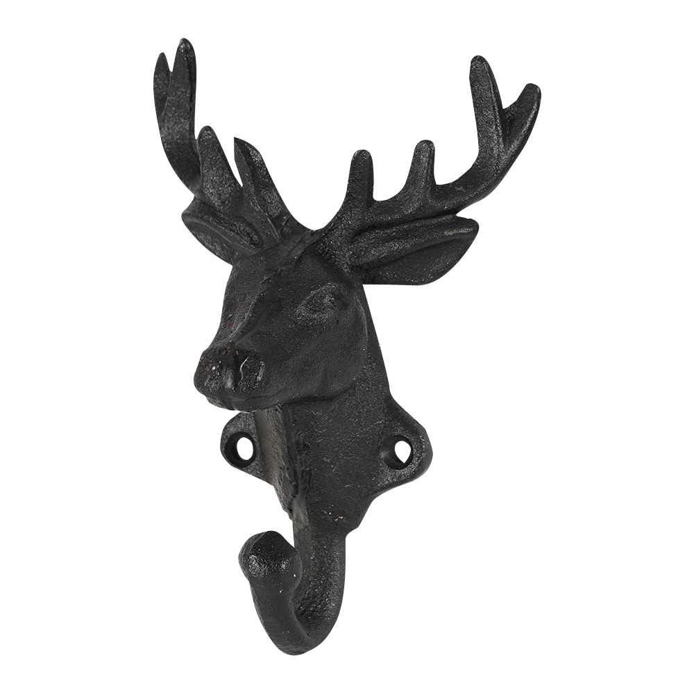 Deer Head Coat Hook 6 in.