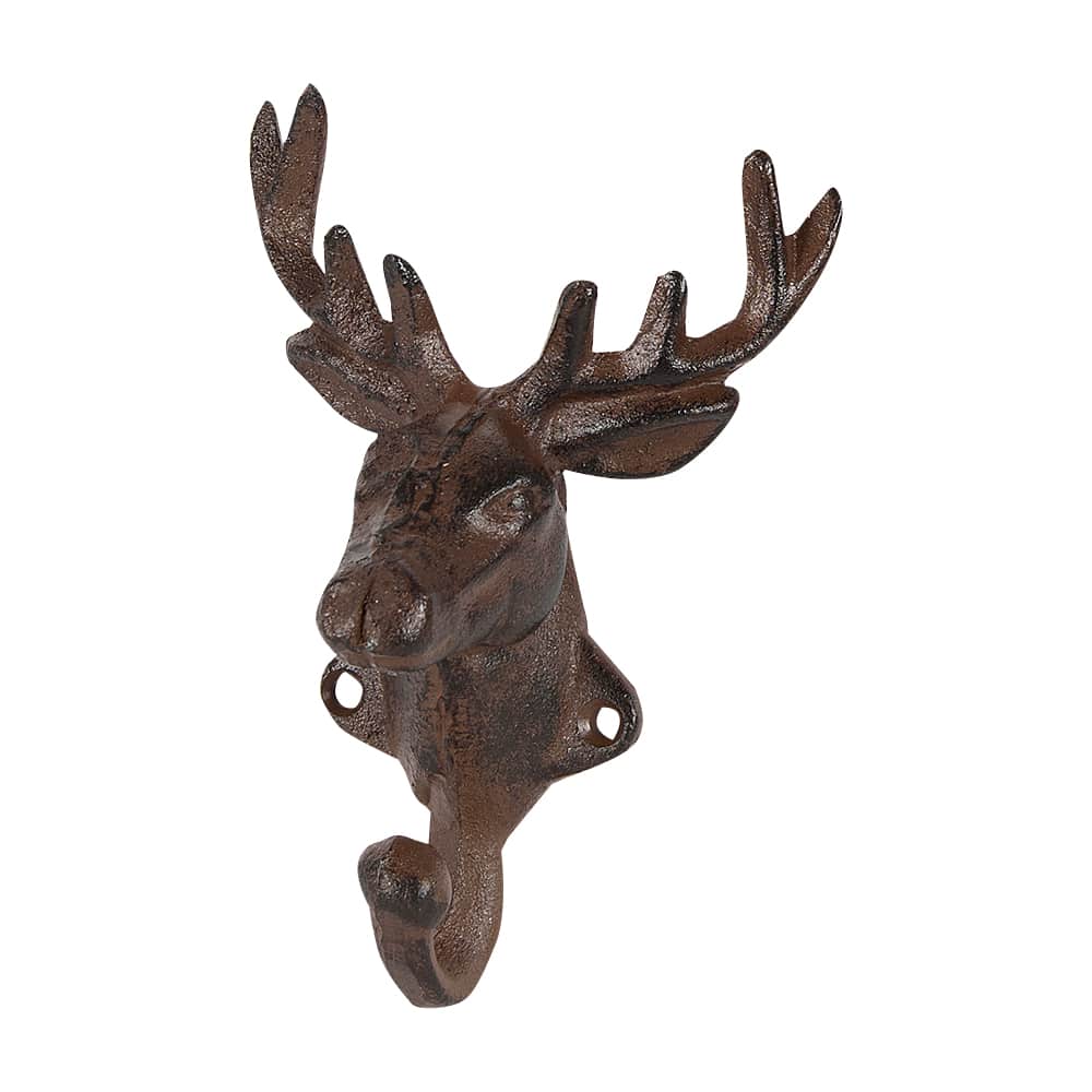 Deer Head Coat Hook 6 in.